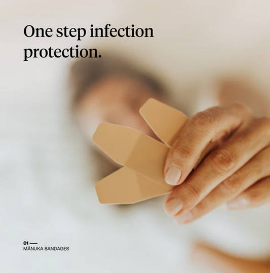 Firsthoney Mānuka Honey Bandages (1"x3.25")