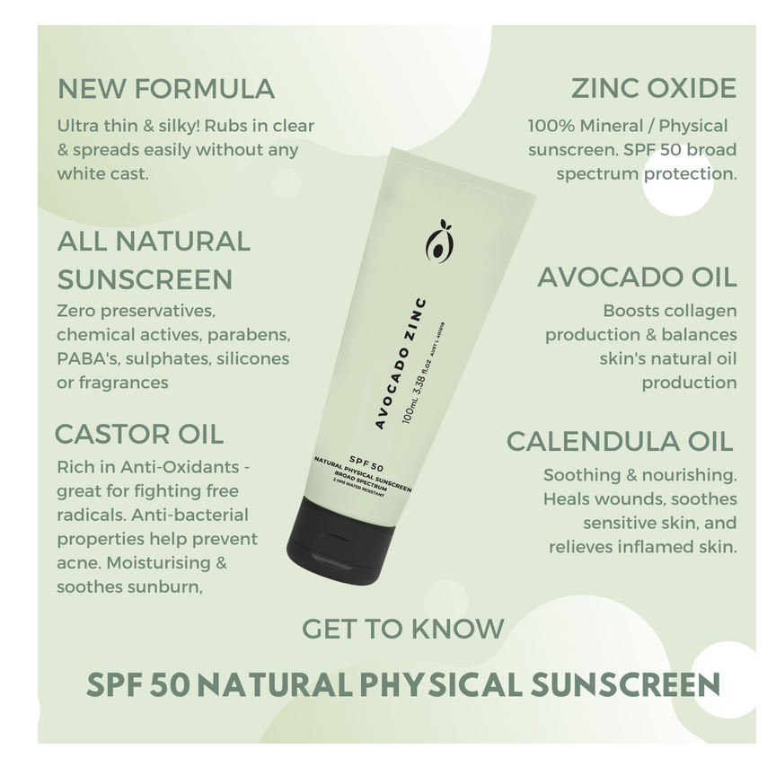 Avocado Zinc SPF50 - 100ml